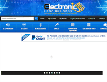 Tablet Screenshot of electronicscity.com